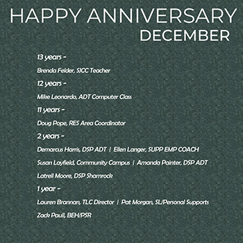 Anniversary December