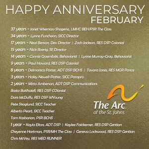 February Anniversary